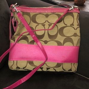 Coach cross body bag